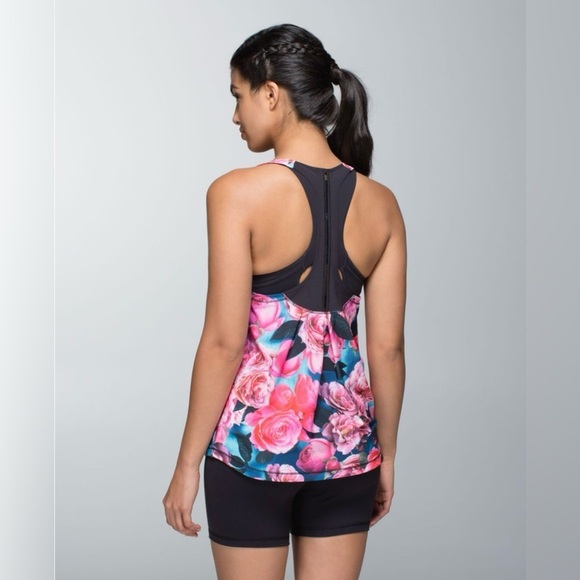 Lululemon | Lightened Up Singlet | Secret Garden - Picture 2 of 7
